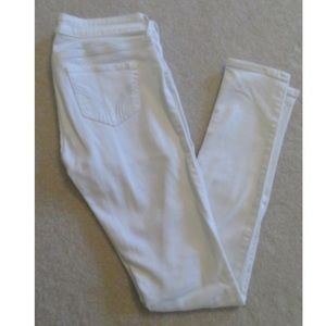 Hollister Super Skinny White Jeans